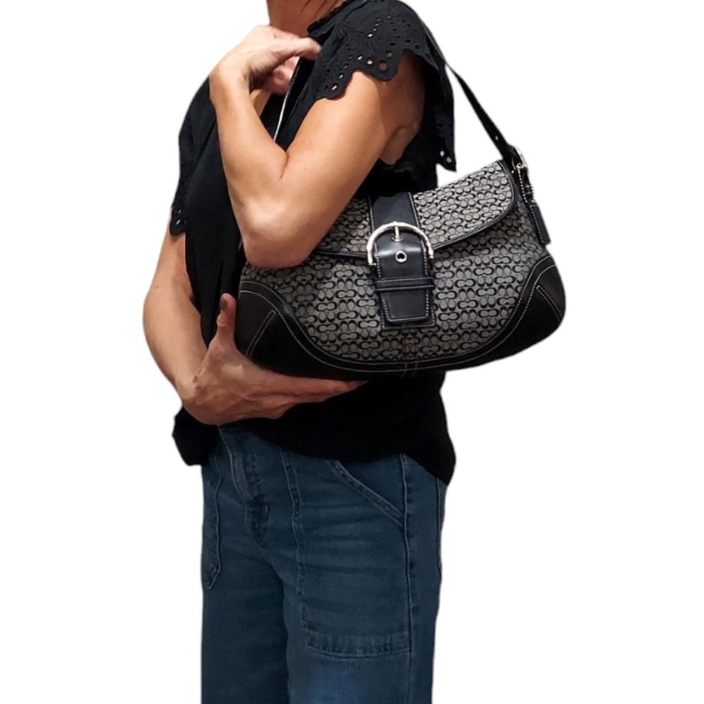 Coach Soho Signature Small C Hobo Gently Loved